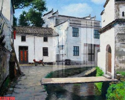 File PSD Tranh sơn dầu phương tây tổng hợp STS78744 (gốc) cho in quảng cáo