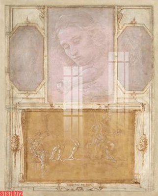 File in trần Tranh sơn dầu phương tây tổng hợp STS78772 (bản gốc) trời sao