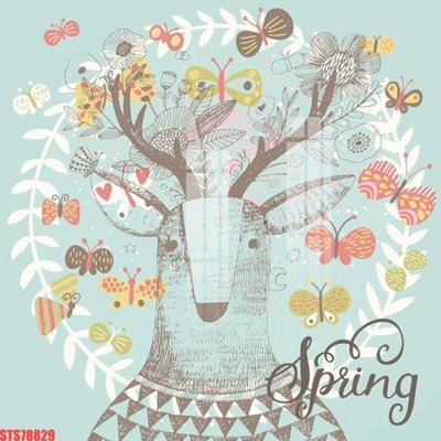 File in trần Tranh sơn dầu phương tây tổng hợp STS78829 (file gốc) xuyên sáng