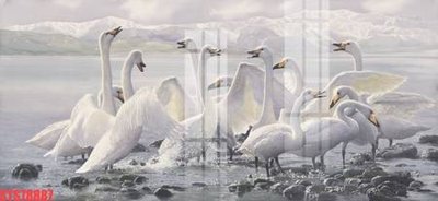 File gốc Tranh sơn dầu phương tây tổng hợp STS78887 (in mica) làm bảng hiệu