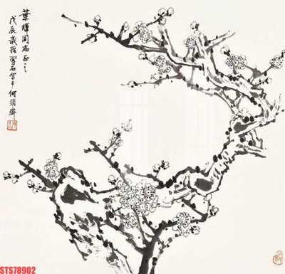 Hình ảnh file gốc in lụa Tranh sơn dầu phương tây tổng hợp STS78902