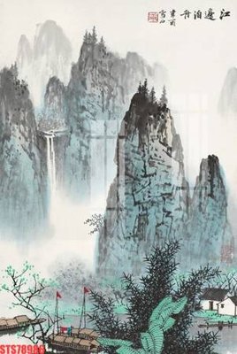 File gốc in tráng gương Tranh sơn dầu phương tây tổng hợp STS78986 chi tiết