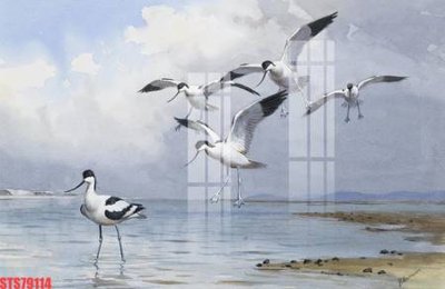 File tranh Tranh sơn dầu phương tây tổng hợp STS79114 (gốc) in film