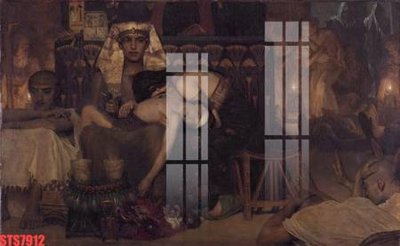 File tranh PSD Tranh sơn dầu phương tây tổng hợp STS7912 chất lượng cao