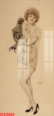 File tranh Tranh sơn dầu phương tây tổng hợp STS79303 (ảnh gốc) in trần 3D