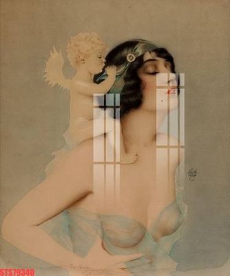 Ảnh mô tả file gốc in mica Tranh sơn dầu phương tây tổng hợp STS79340