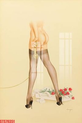 File tranh Tranh sơn dầu phương tây tổng hợp STS79351 (bản gốc) trang trí văn phòng