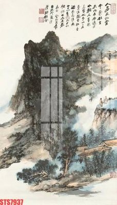 File ảnh gốc Tranh sơn dầu phương tây tổng hợp STS7937 (chuyên in mica)