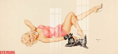 File gốc Tranh sơn dầu phương tây tổng hợp STS79395 (in lụa) họa tiết 3D