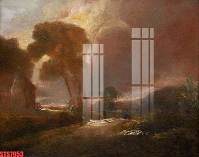 File gốc Tranh sơn dầu phương tây tổng hợp STS7953 (trang trí) phòng trẻ em