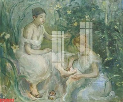 File gốc Tranh sơn dầu phương tây tổng hợp STS79717 (chuẩn màu) cho in offset