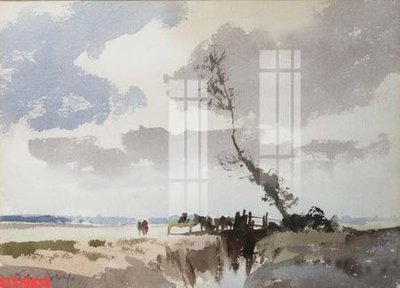 File PSD in ấn Tranh sơn dầu phương tây tổng hợp STS79834 (chất lượng cao)