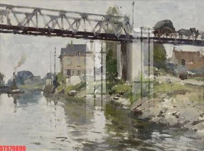 File gốc Tranh sơn dầu phương tây tổng hợp STS79890 (in 3D) nghệ thuật