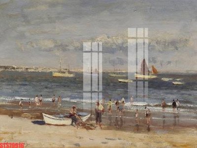 File in trần Tranh sơn dầu phương tây tổng hợp STS79916 (bản gốc) mây trời