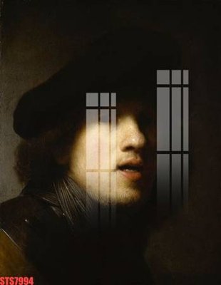 File tranh Tranh sơn dầu phương tây tổng hợp STS7994 (gốc) chủ đề con người