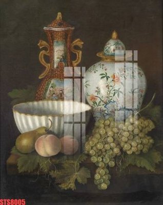 File tranh Tranh sơn dầu phương tây tổng hợp STS8005 (gốc) phong cách tối giản