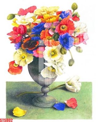 File in mica Tranh sơn dầu phương tây tổng hợp STS802 (bản gốc) làm vách ngăn