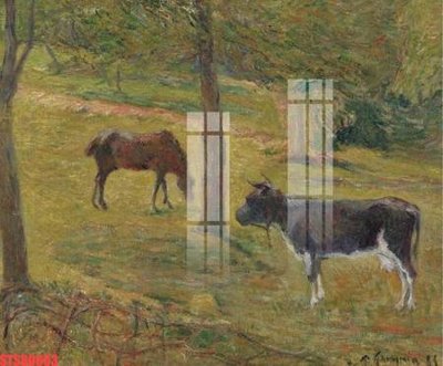 File tranh Tranh sơn dầu phương tây tổng hợp STS80663 (gốc) in trên kính