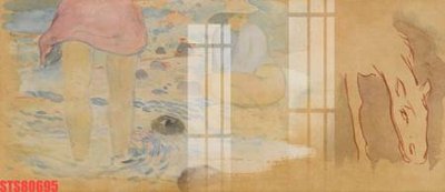 File tranh gốc Tranh sơn dầu phương tây tổng hợp STS80695 (bản quyền) file PSD