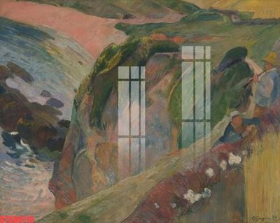 File gốc Tranh sơn dầu phương tây tổng hợp STS80715 (in mica) làm bảng hiệu