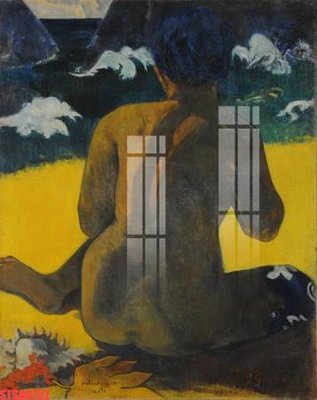 File in lụa Tranh sơn dầu phương tây tổng hợp STS80752 (hoa văn) Tranh sơn dầu phương tây tổng hợp STS80752