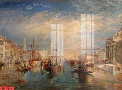 Tải file Tranh sơn dầu phương tây tổng hợp STS8128 (PSD) cho in tranh kính