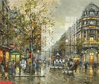 File PSD Tranh sơn dầu phương tây tổng hợp STS8165 (bản gốc) dễ dàng edit