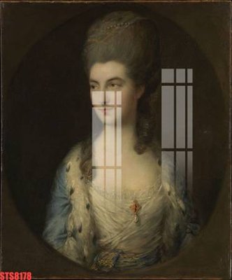 File gốc Tranh sơn dầu phương tây tổng hợp STS8178 (in tráng gương) nghệ thuật