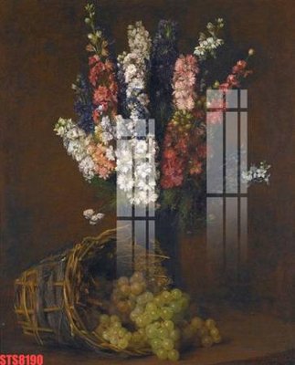 File tranh Tranh sơn dầu phương tây tổng hợp STS8190 (ảnh gốc) cho in ấn kỹ thuật số