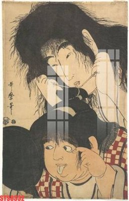 Download file gốc Tranh sơn dầu phương tây tổng hợp STS8332 (in mica) logo