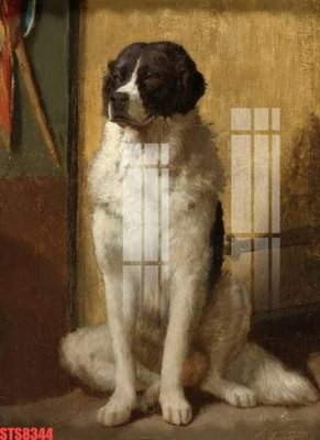 File tranh Tranh sơn dầu phương tây tổng hợp STS8344 (bản gốc) treo quán cafe