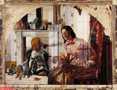 File ảnh Tranh sơn dầu phương tây tổng hợp STS8427 (gốc) cho trang trí nội thất