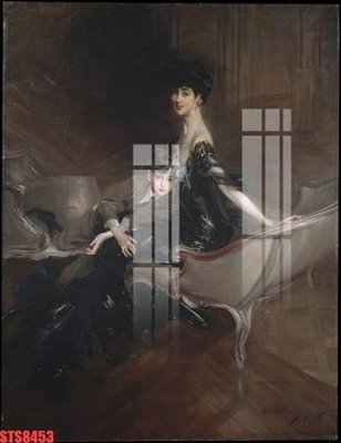 File gốc Tranh sơn dầu phương tây tổng hợp STS8453 (in lụa) hoa văn cổ điển