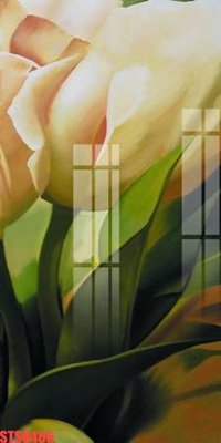 Download file gốc Tranh sơn dầu phương tây tổng hợp STS8466 (in mica) trong suốt