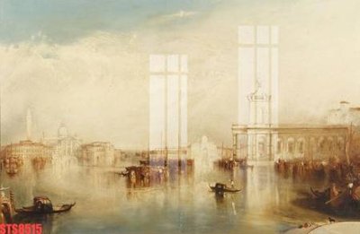 File gốc Tranh sơn dầu phương tây tổng hợp STS8515 (in lụa) họa tiết 3D