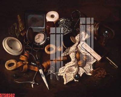 Tải file PSD Tranh sơn dầu phương tây tổng hợp STS8562 (nguyên layer) để in