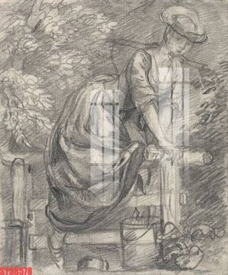 Download file tranh Tranh sơn dầu phương tây tổng hợp STS8578 (file gốc PSD)