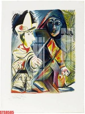 File tranh gốc in trần nhà Tranh sơn dầu phương tây tổng hợp STS8585 3D