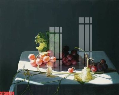 File gốc Tranh sơn dầu phương tây tổng hợp STS8624 (in mica) làm bảng hiệu