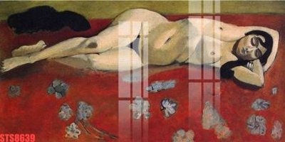 Download file gốc Tranh sơn dầu phương tây tổng hợp STS8639 (in mica) trong suốt