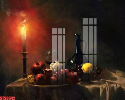 File gốc Tranh sơn dầu phương tây tổng hợp STS8642 (chuẩn CMYK) cho nhà in