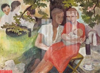 Tải file Tranh sơn dầu phương tây tổng hợp STS8666 (ảnh gốc) file TIFF