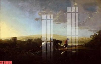 File tranh Tranh sơn dầu phương tây tổng hợp STS8676 (file gốc) chuẩn màu in