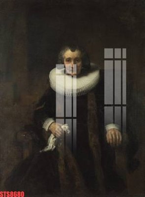 Download file gốc Tranh sơn dầu phương tây tổng hợp STS8680 (in lụa) hoa lá