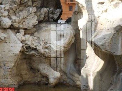 File in trần Tranh sơn dầu phương tây tổng hợp STS8750 (bản gốc 3D) sống động