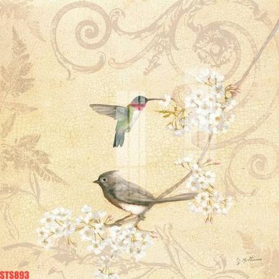 File in trần Tranh sơn dầu phương tây tổng hợp STS893 (bản gốc) mây trời