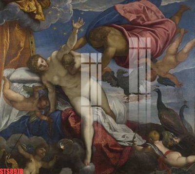 File tranh Tranh sơn dầu phương tây tổng hợp STS8978 (gốc) chủ đề con người