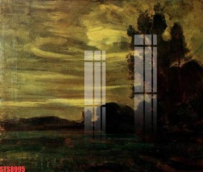 File gốc Tranh sơn dầu phương tây tổng hợp STS8995 (in mica) trang trí