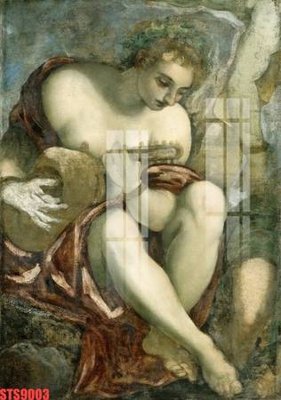 File in lụa Tranh sơn dầu phương tây tổng hợp STS9003 (chất lượng cao) Tranh sơn dầu phương tây tổng hợp STS9003