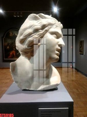 Ảnh gốc Tranh sơn dầu phương tây tổng hợp STS9185 (độ nét cao) in mica